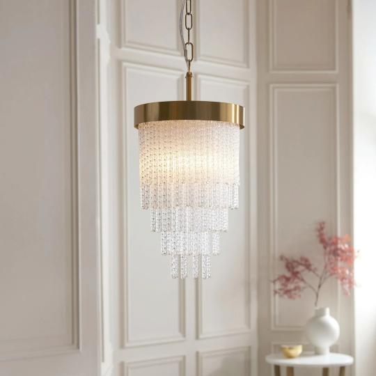 klasszikus arany kristaly uveg vilagitas lampa csillar elegans kismeretu luxus fuggesztek etkezo nappali polgari kor alaku.jpg